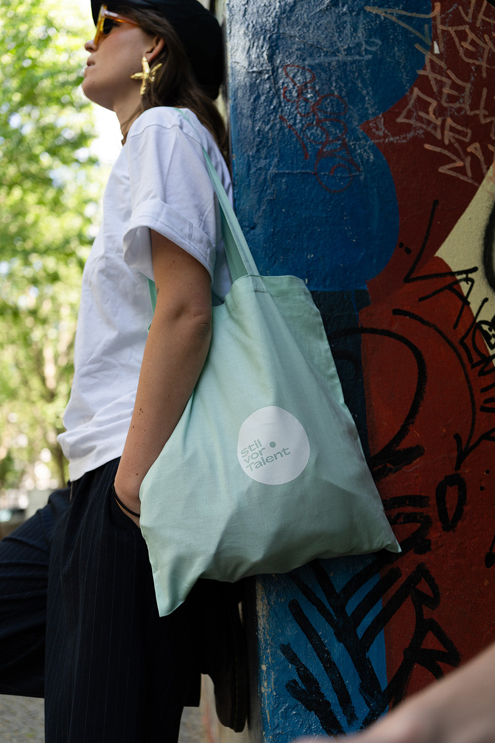 Tote Bag Stil vor Talent 20th Anniversary Logo