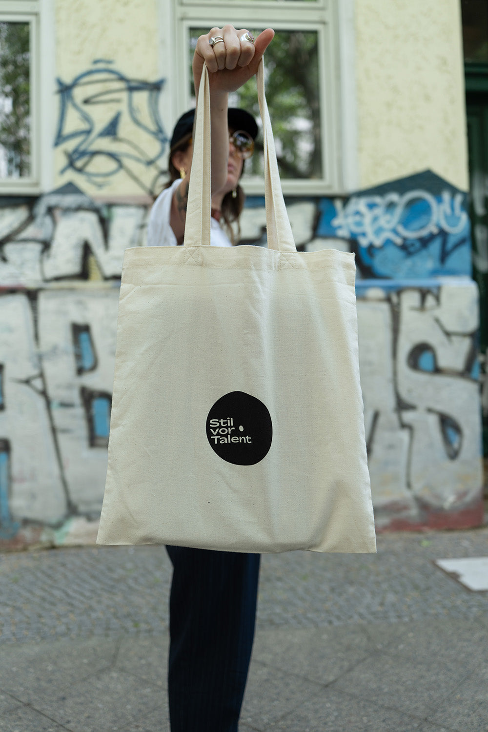 Tote Bag Stil vor Talent 20th Anniversary Logo