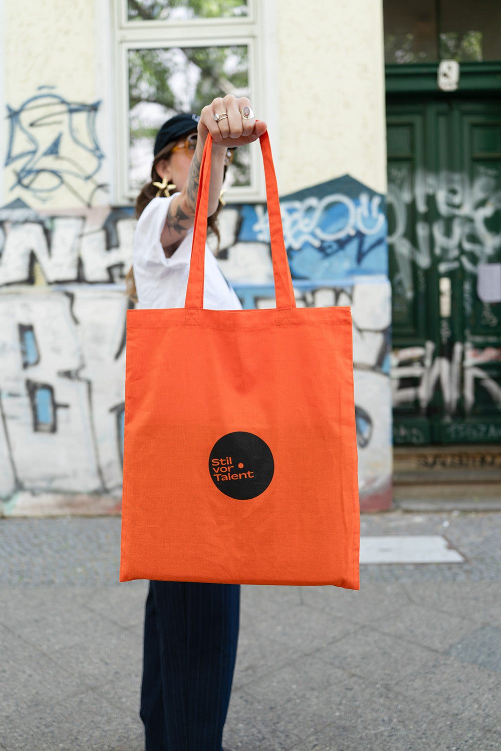 Tote Bag Stil vor Talent 20th Anniversary Logo