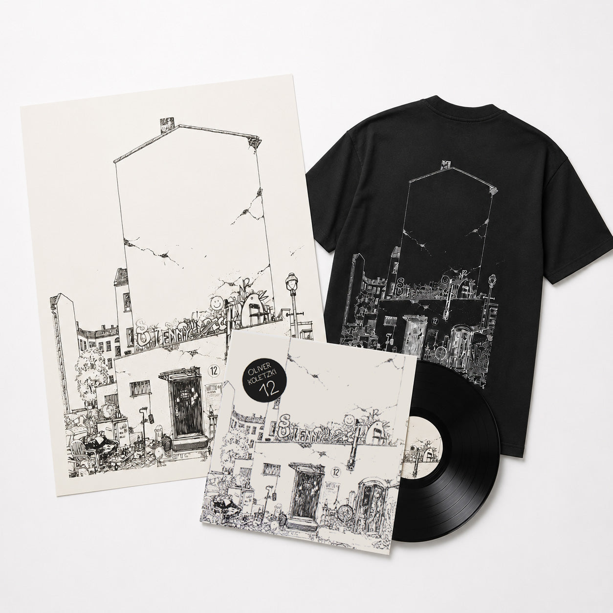 12 Limited Bundle (Vinyl, A2 Artwork Poster, T-Shirt)
