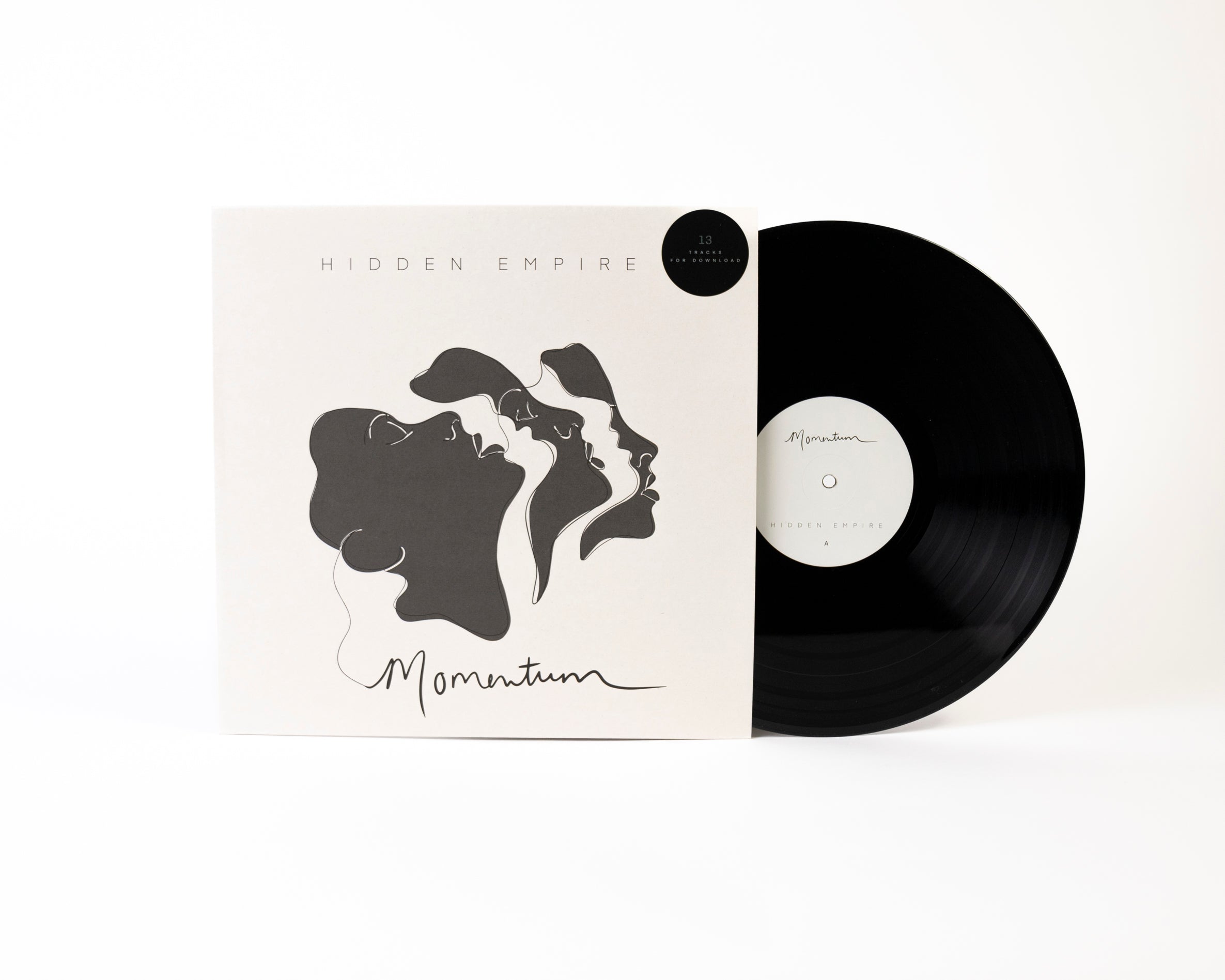 Hidden Empire Momentum Vinyl 12" incl. 12 Tracks Download