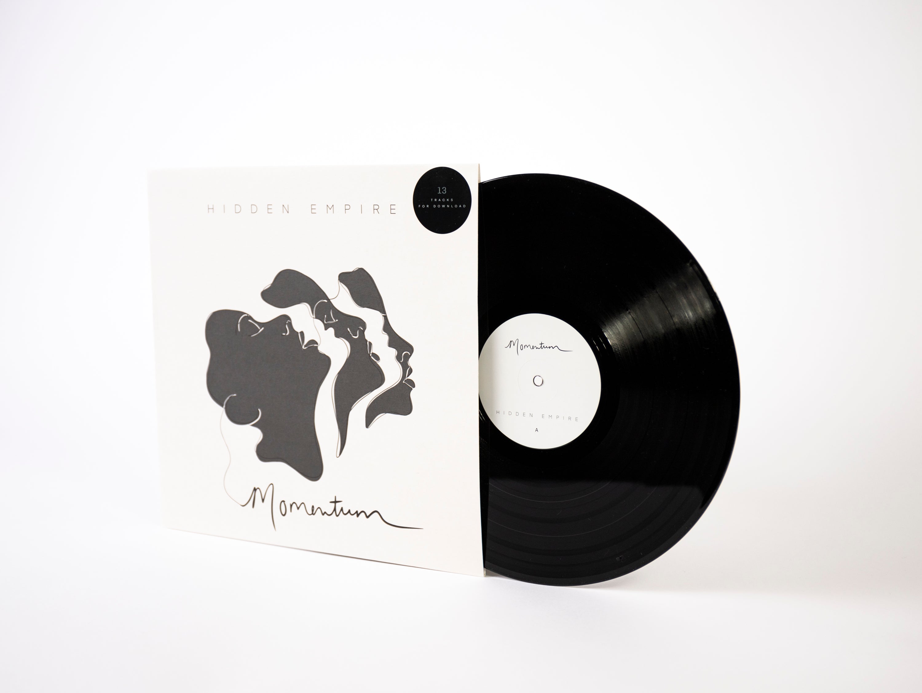 Hidden Empire Momentum Vinyl 12" incl. 12 Tracks Download