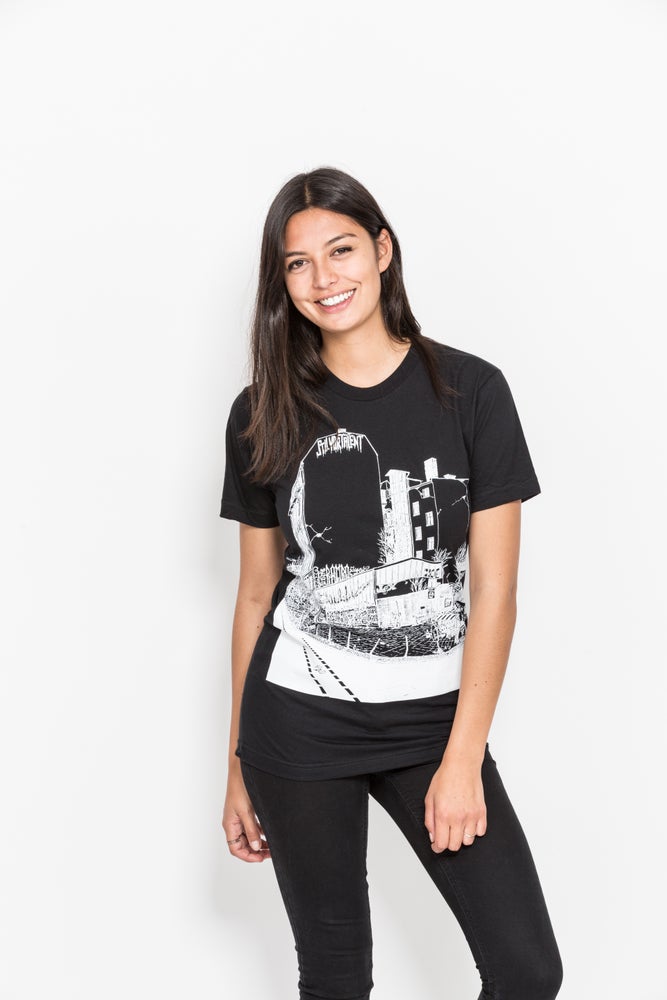 Stil vor Talent 'Schlesische Straße' Black T-Shirt